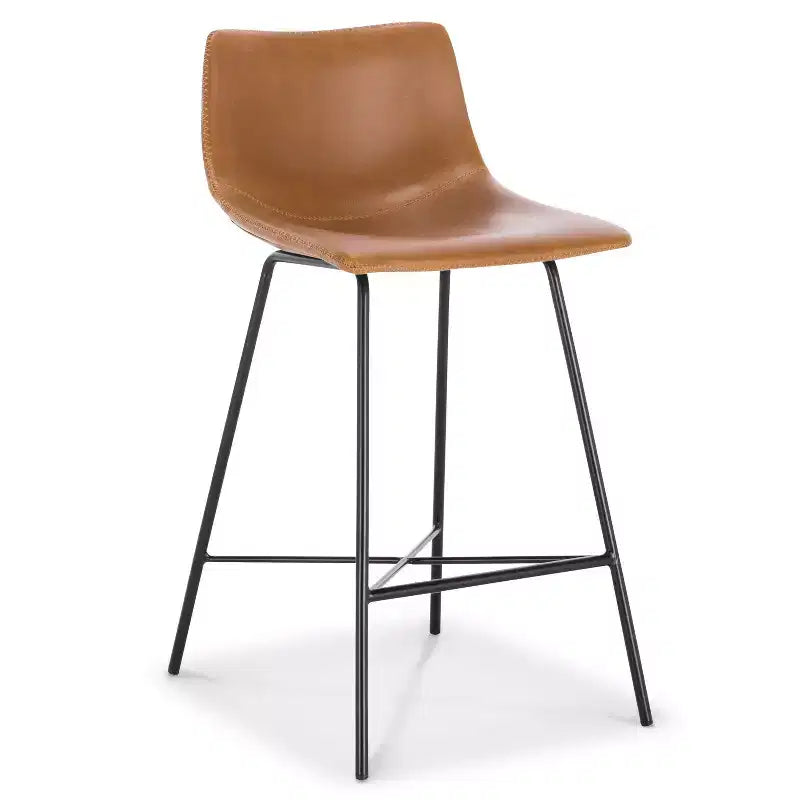 Lot de 2 tabourets de bar à hauteur de comptoir Paxton 61 cm Poly & Bark