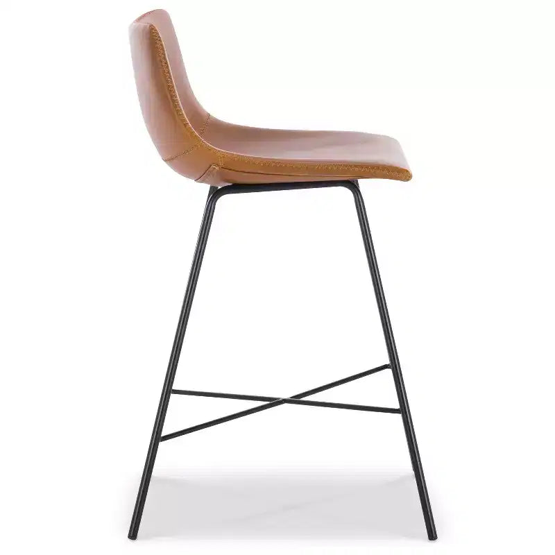 Lot de 2 tabourets de bar à hauteur de comptoir Paxton 61 cm Poly & Bark