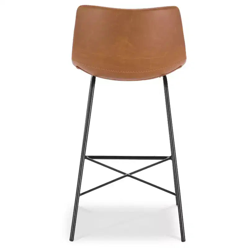 Lot de 2 tabourets de bar à hauteur de comptoir Paxton 61 cm Poly & Bark