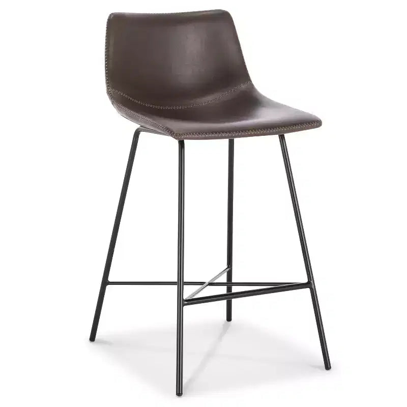 Lot de 2 tabourets de bar à hauteur de comptoir Paxton 61 cm Poly & Bark
