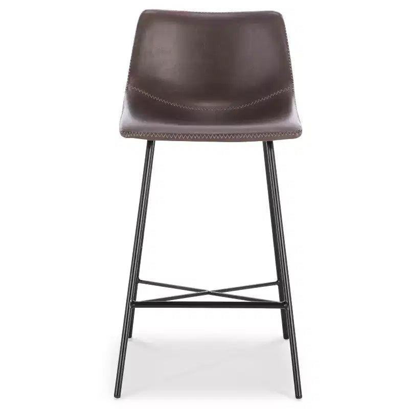 Lot de 2 tabourets de bar à hauteur de comptoir Paxton 61 cm Poly & Bark