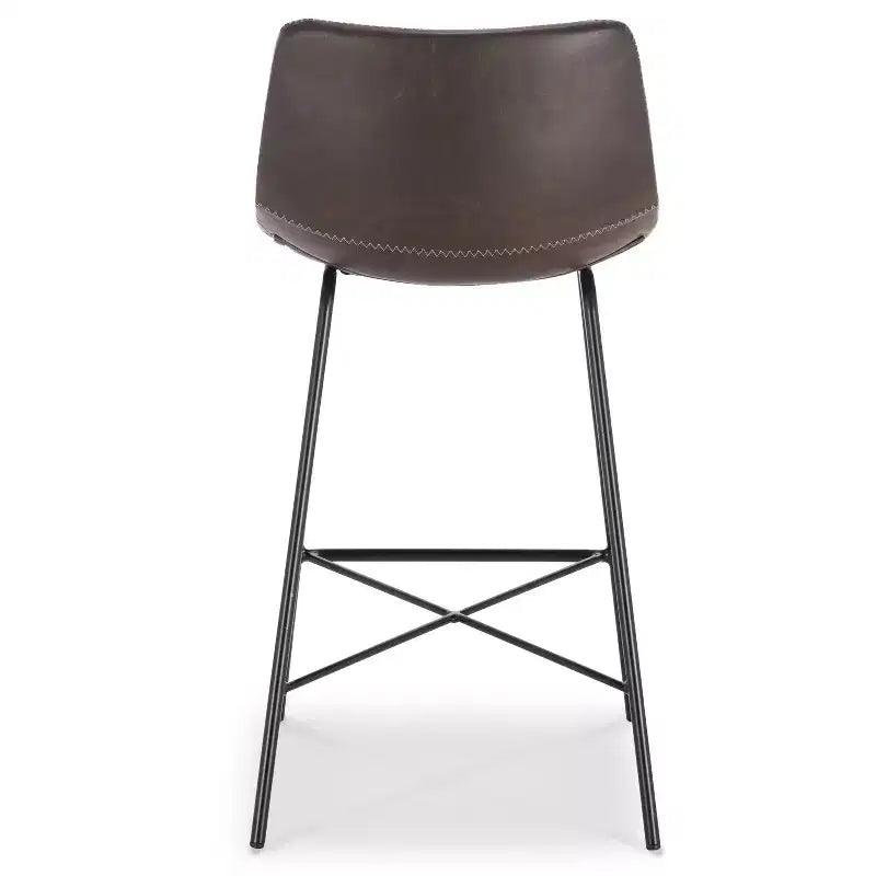 Lot de 2 tabourets de bar à hauteur de comptoir Paxton 61 cm Poly & Bark
