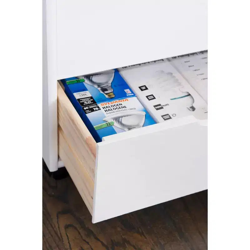 Cary 8 Drawer Rolling Storage Cart - Linon