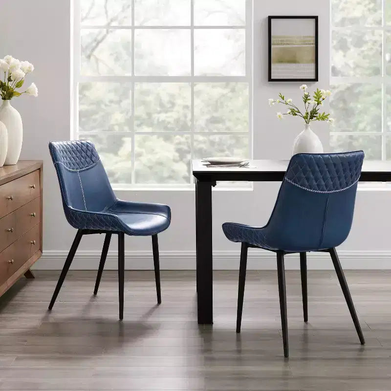 2 chaises de salle à manger Edler – Linon