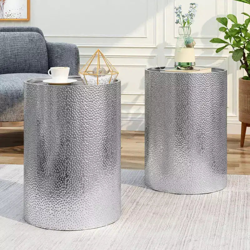2pk Brookhaven Modern Round Accent Table - Christopher Knight Home