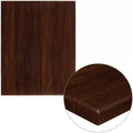 Flash Furniture 24'' x 30'' High-Gloss Resin Table Top with 2'' Thick Drop-Lip