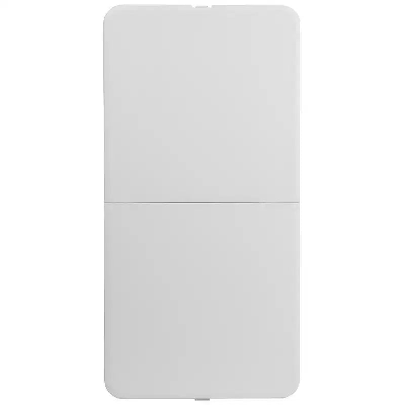 Flash Furniture Elon 4-Foot Height Adjustable Bi-Fold Granite White Plastic Folding Table