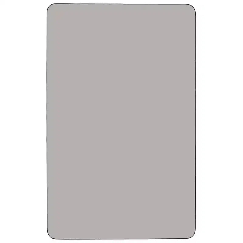 Flash Furniture Table d'activité rectangulaire en stratifié haute pression de 24''L x 48''l - Pieds réglables en hauteur standard