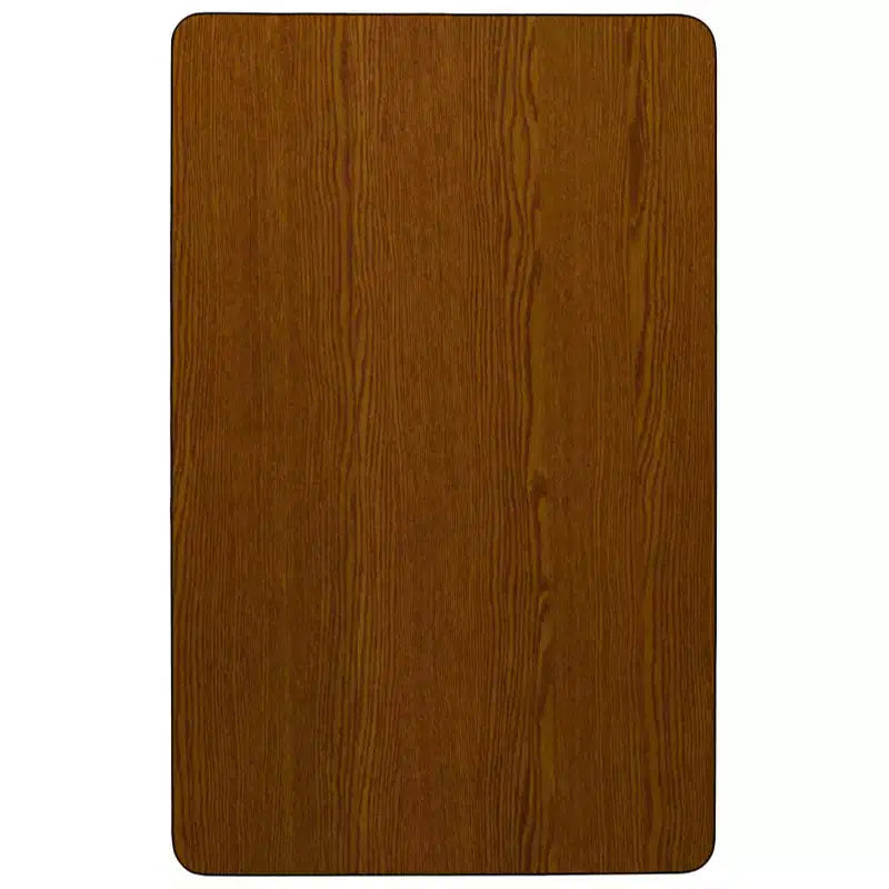 Flash Furniture Table d'activité rectangulaire en stratifié haute pression de 24''L x 48''l - Pieds réglables en hauteur standard