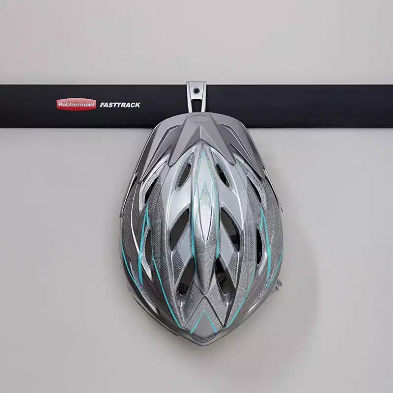 Rubbermaid Universal Metallic FastTrack Hanging Garage Hook Organizers (6 Pack)