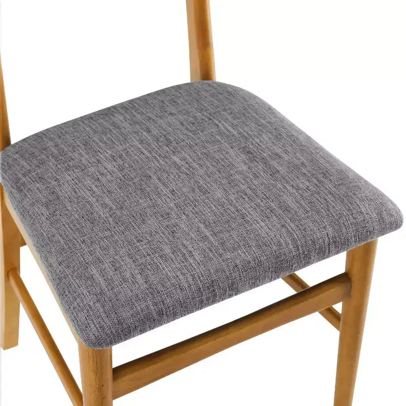Set of 2 Landon Wood Dining Chairs with Upholstered Seat - Crosley