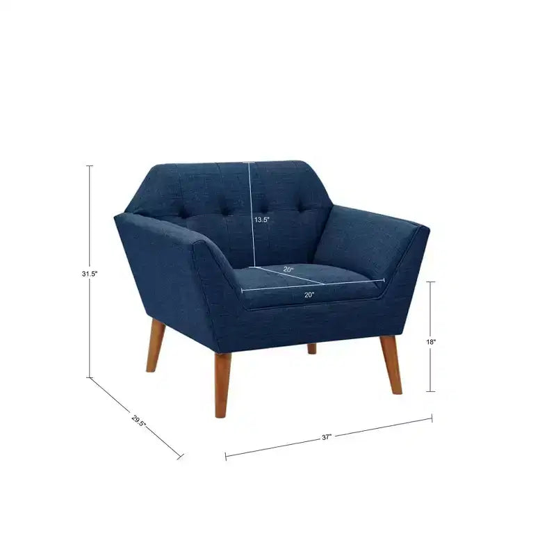 Newport Lounge Chair - Ink+Ivy