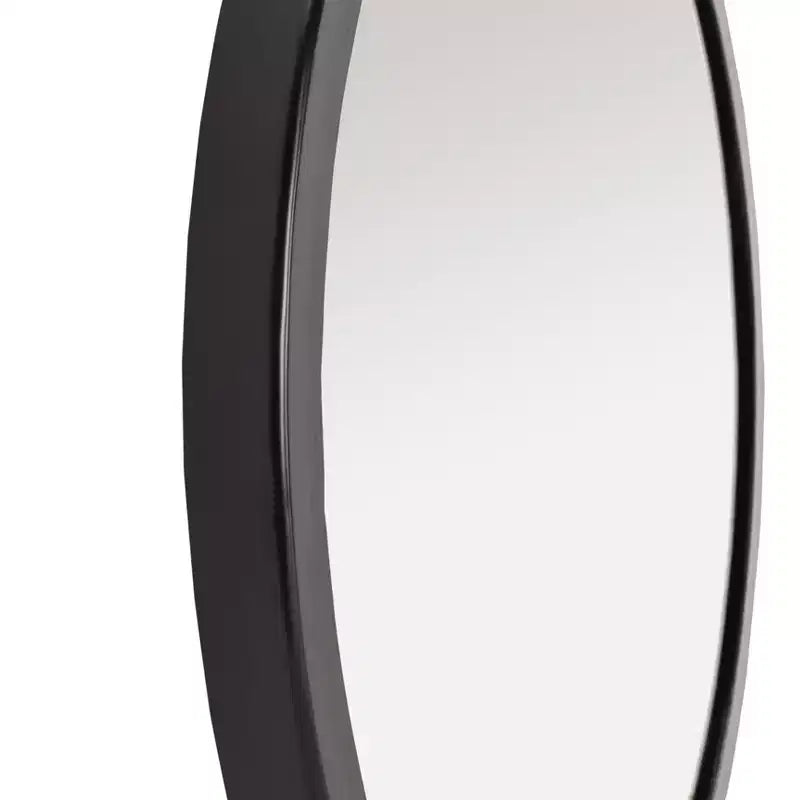 Miroir Mural Rond 50x50 cm - Miroir Décoratif d'Appoint pour Chambre ou Salon