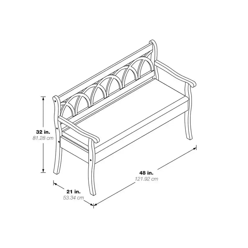 Coventry Storage Bench - OSP Home Furnishings