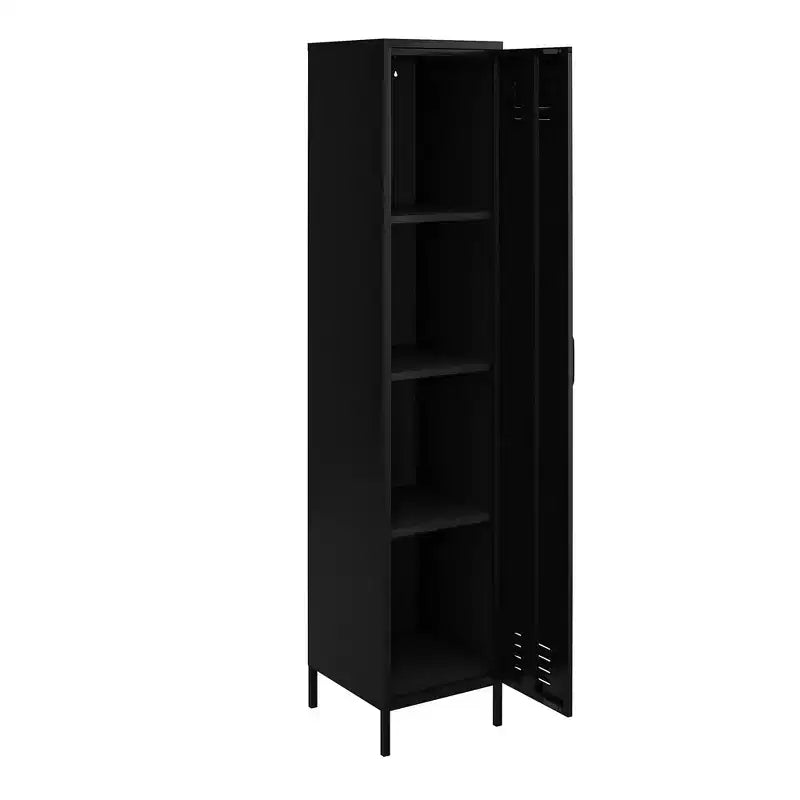 Armoire de rangement à casiers simples en métal Shadwick RealRooms