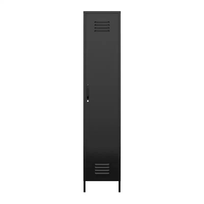 RealRooms Shadwick Single Metal Locker Storage Cabinet