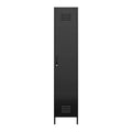 RealRooms Shadwick Single Metal Locker Storage Cabinet