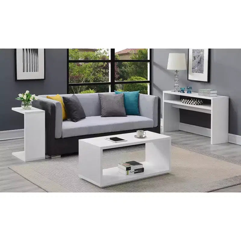 Table basse Northfield Admiral avec étagère - Breighton Home