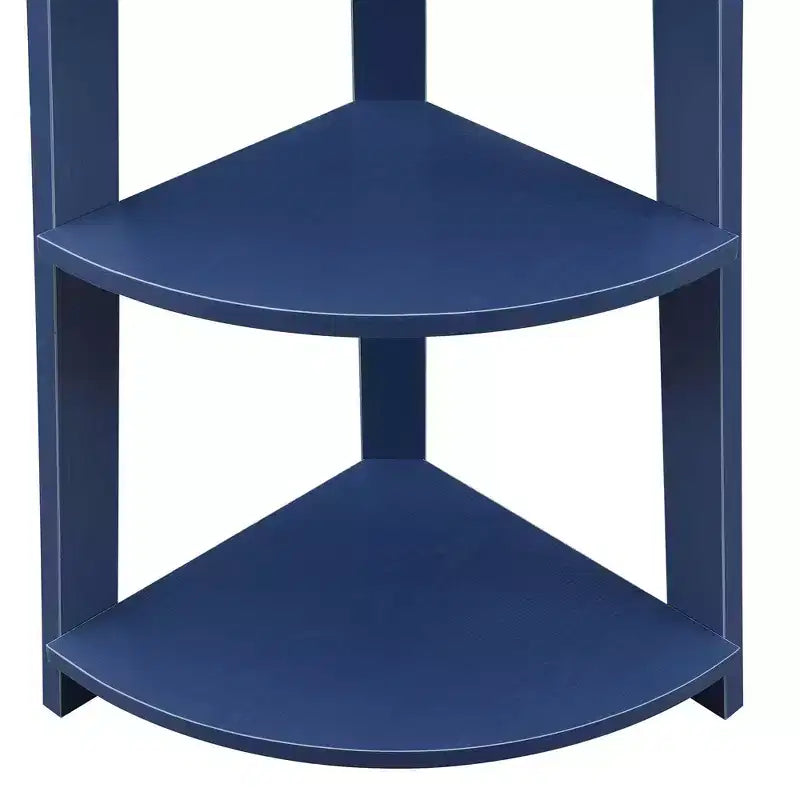71 Newport 5 Tier Corner Bookshelf - Breighton Home