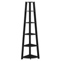 71 Newport 5 Tier Corner Bookshelf - Breighton Home