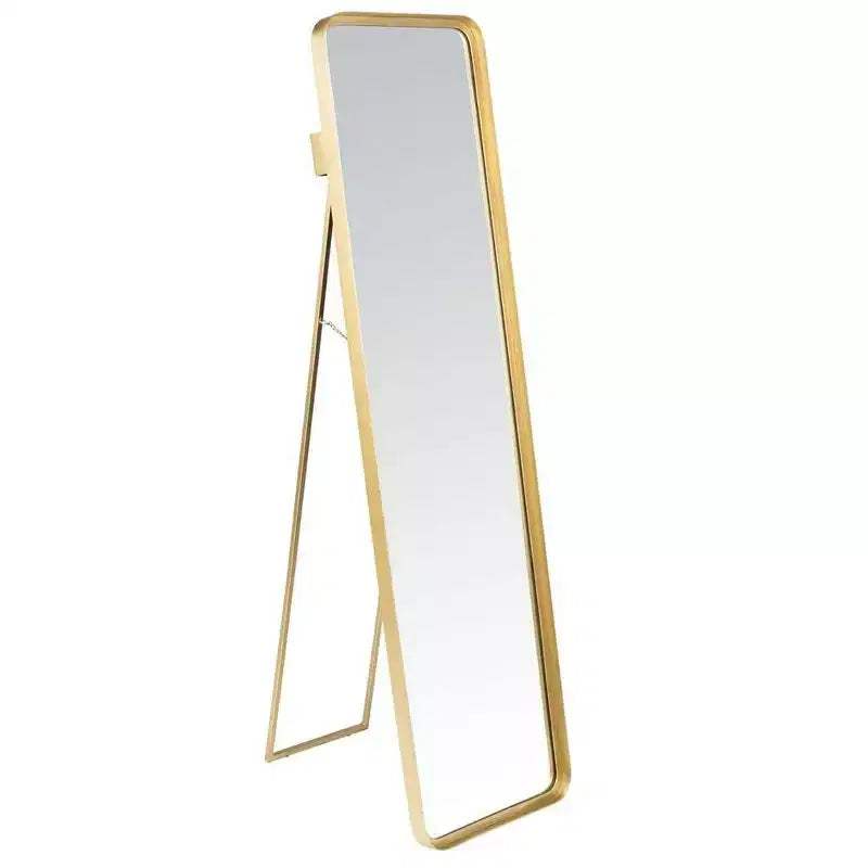 Lerna Mirror - Brushed Brass - Safavieh