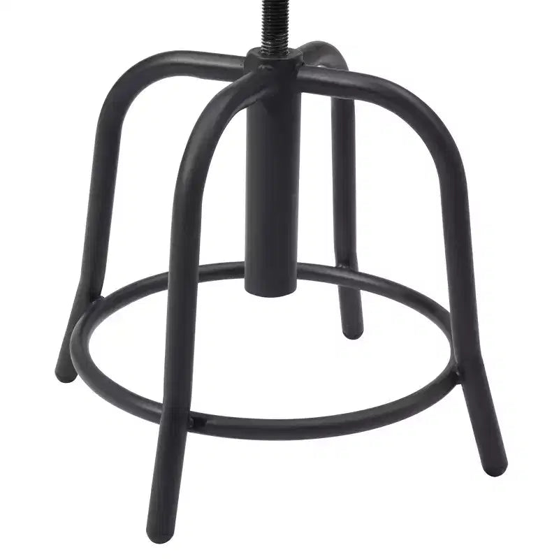 18-25 Height Adjustable Designer Stool with Padded Seat and Frame - Hampden Furnishings
