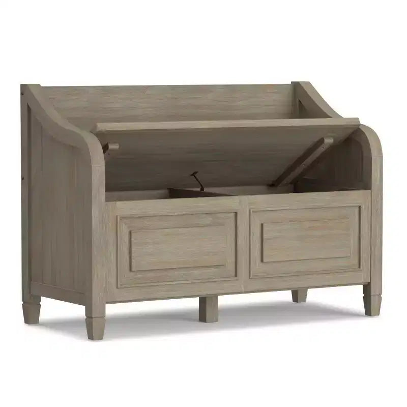 Hampshire Entryway Storage Bench - WyndenHall
