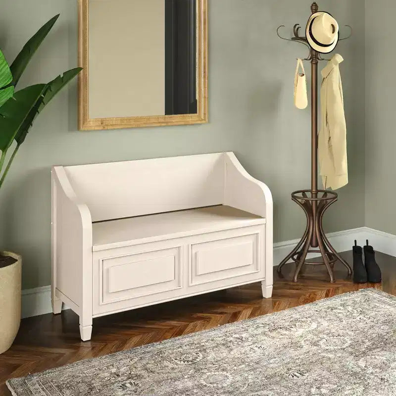 Hampshire Entryway Storage Bench - WyndenHall