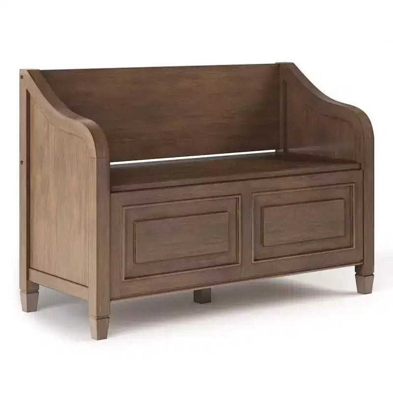 Hampshire Entryway Storage Bench - WyndenHall