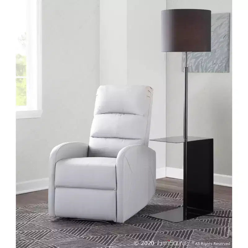 Dormi Contemporary Upholstered Recliner Chair - LumiSource