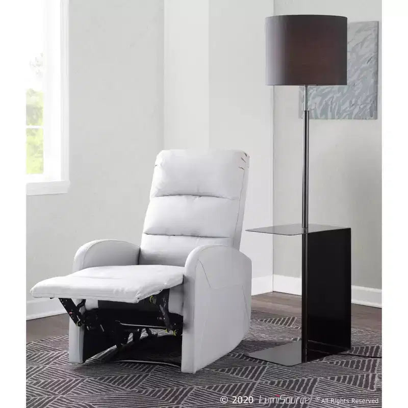 Dormi Contemporary Upholstered Recliner Chair - LumiSource