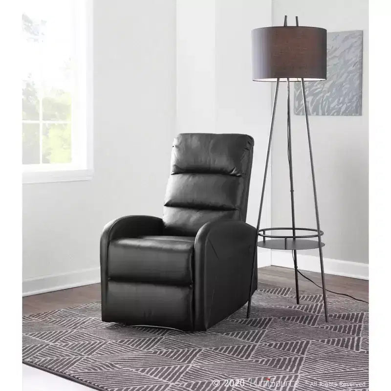 Dormi Contemporary Upholstered Recliner Chair - LumiSource
