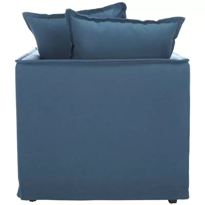 Joey Arm Chair - MCR4651A - Blue - Safavieh