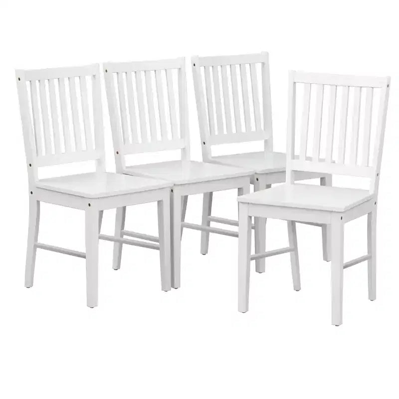 Ensemble de salle à manger rectangulaire contemporain Shaker 5 pièces Buylateral