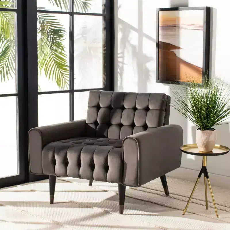 Amaris Tufted Accent Chair - ACH4503 - Safavieh