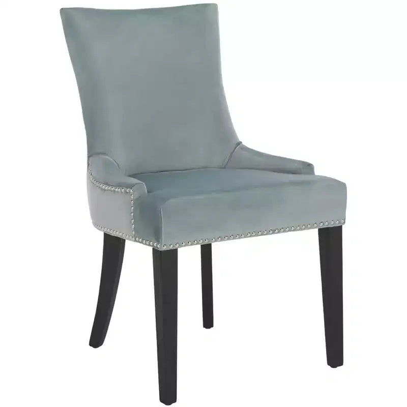 Lester 19 H Dining Chair With Nail Head Trim (Set of 2) - MCR4709 - Safavieh Couture