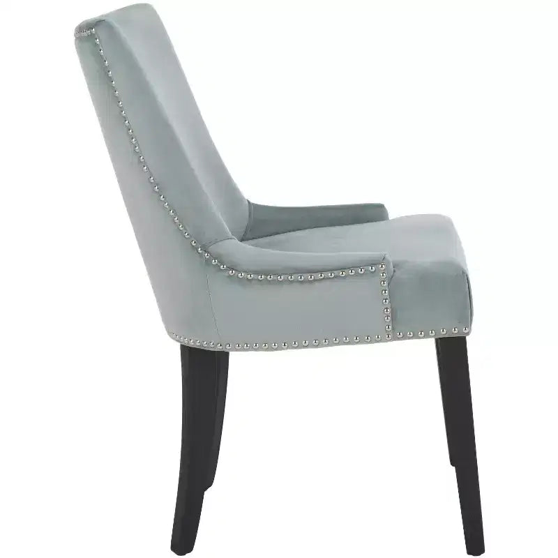 Lester 19 H Dining Chair With Nail Head Trim (Set of 2) - MCR4709 - Safavieh Couture