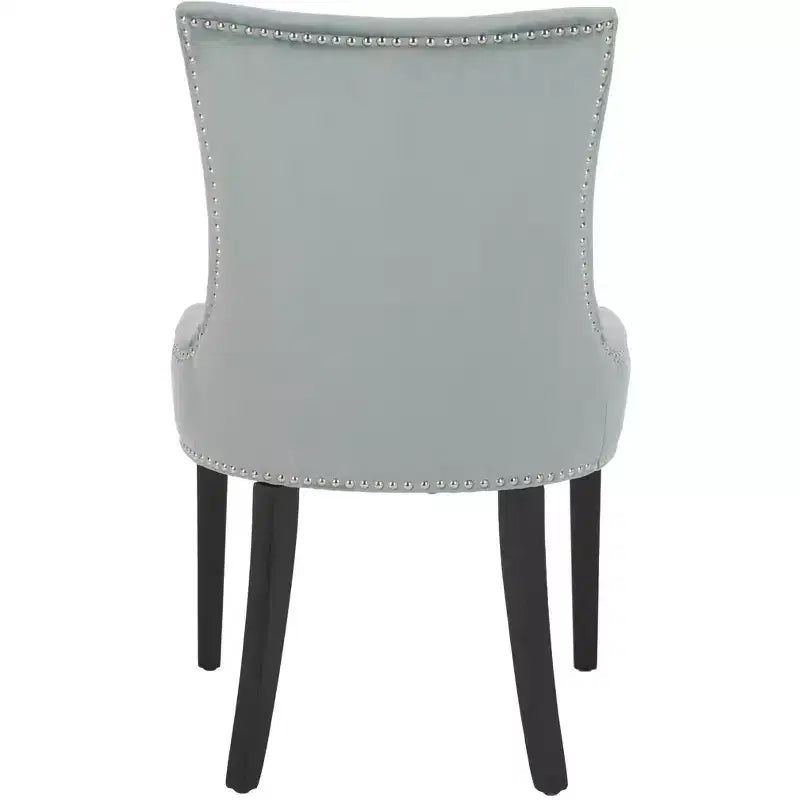 Lester 19 H Dining Chair With Nail Head Trim (Set of 2) - MCR4709 - Safavieh Couture
