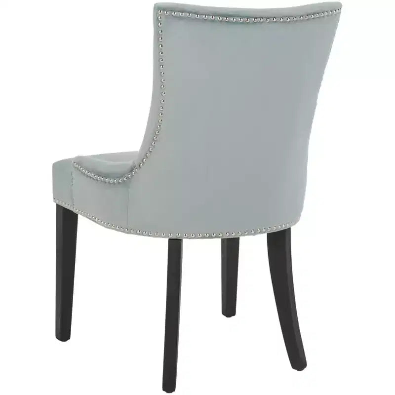 Lester 19 H Dining Chair With Nail Head Trim (Set of 2) - MCR4709 - Safavieh Couture