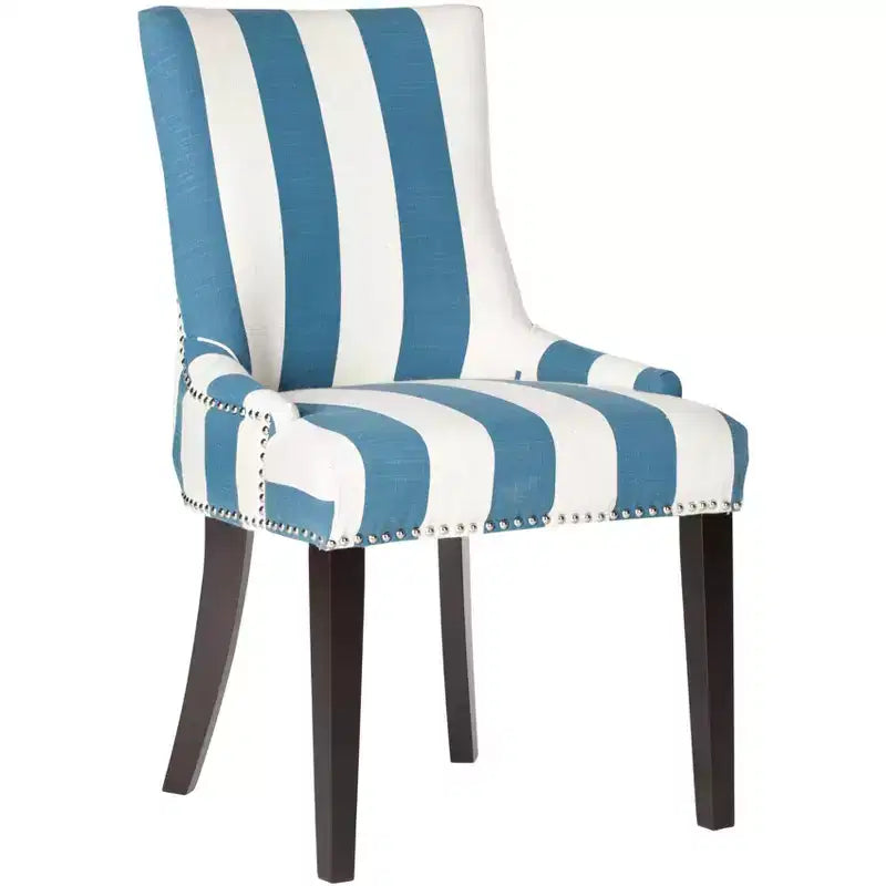 Lester 19 H Dining Chair With Nail Head Trim (Set of 2) - MCR4709 - Safavieh Couture