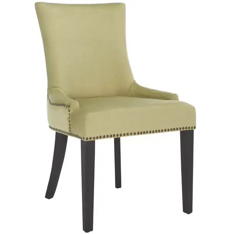 Lester 19 H Dining Chair With Nail Head Trim (Set of 2) - MCR4709 - Safavieh Couture