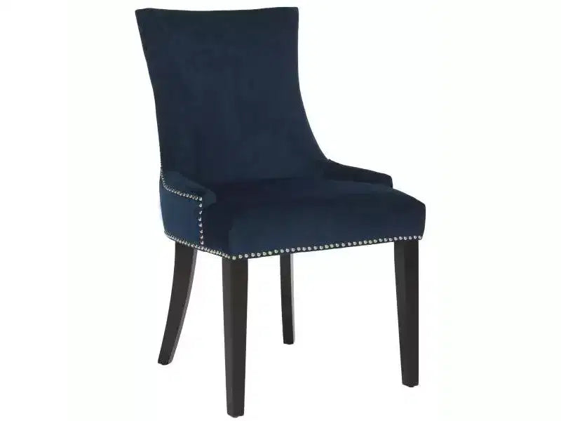 Lester 19 H Dining Chair With Nail Head Trim (Set of 2) - MCR4709 - Safavieh Couture