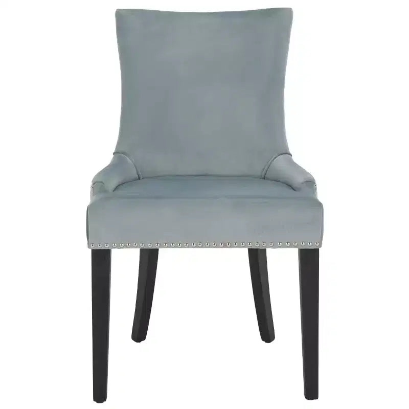 Lester 19 H Dining Chair With Nail Head Trim (Set of 2) - MCR4709 - Safavieh Couture