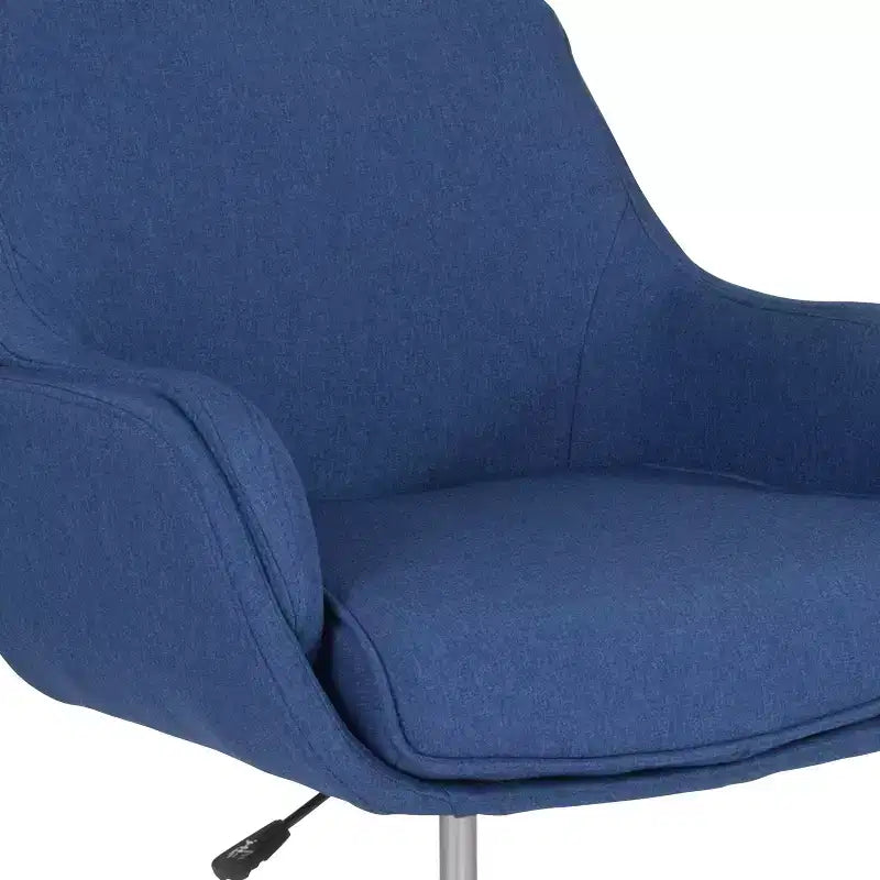 Flash Furniture Rochelle Home and Office Upholstered Mid-Back Molded Frame Office Chair