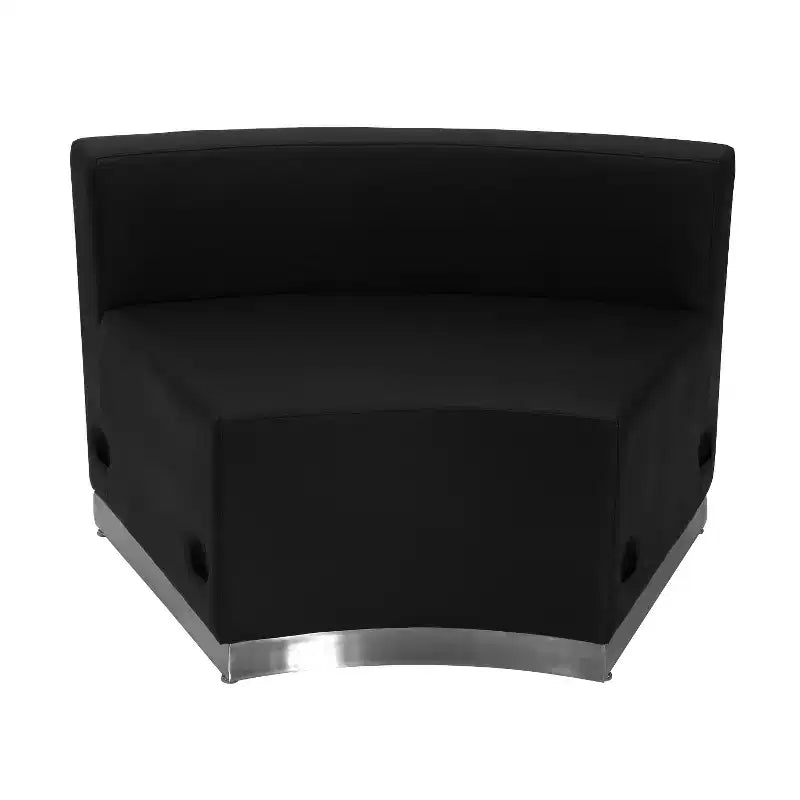 Flash Furniture HERCULES Alon Series LeatherSoft Reception Configuration, 4 Pieces
