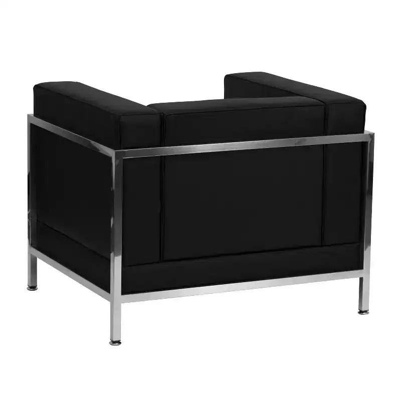 Flash Furniture HERCULES Imagination Series Contemporary LeatherSoft Modular Chair with Quilted Tufted Seat and Encasing Frame