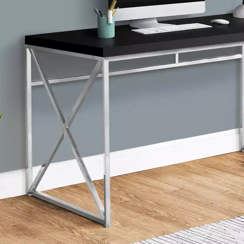 Monarch Specialties Computer Desk, Contemporary Home & Office Desk, Scratch-Resistant, 48 L