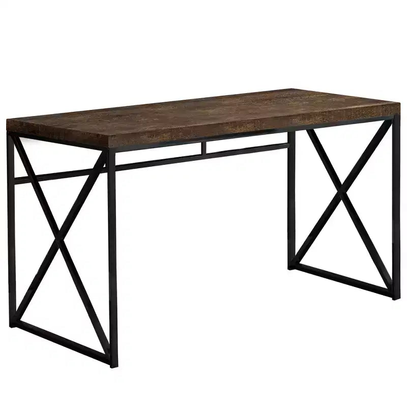 Monarch Specialties Computer Desk, Contemporary Home & Office Desk, Scratch-Resistant, 48 L