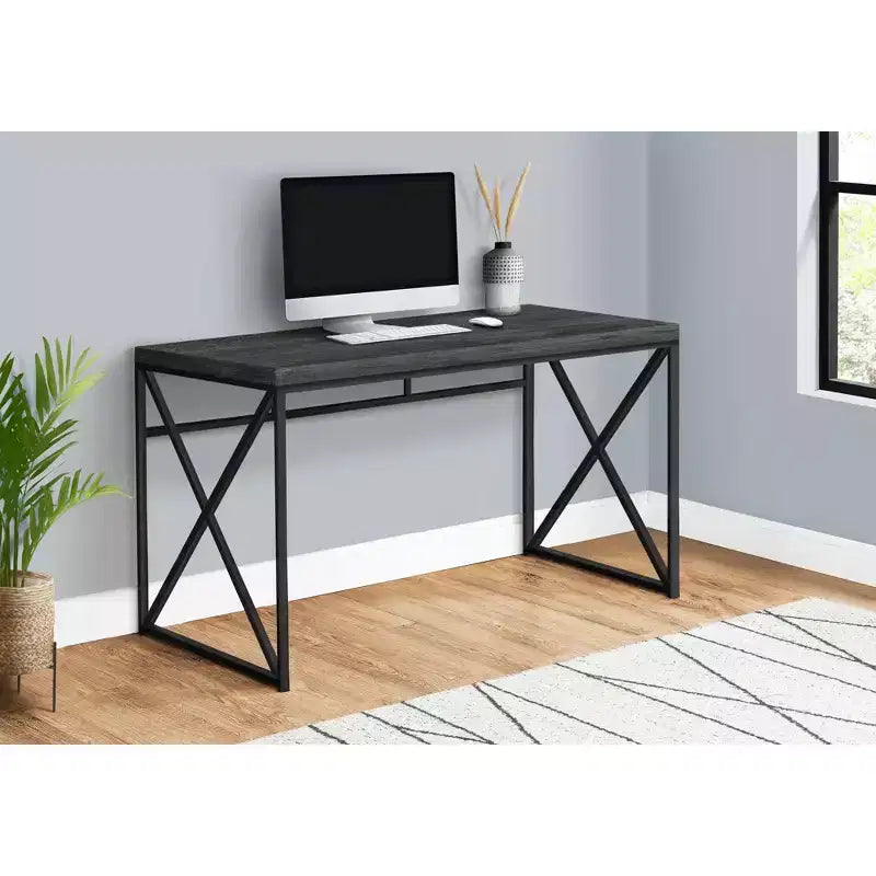 Monarch Specialties Computer Desk, Contemporary Home & Office Desk, Scratch-Resistant, 48 L