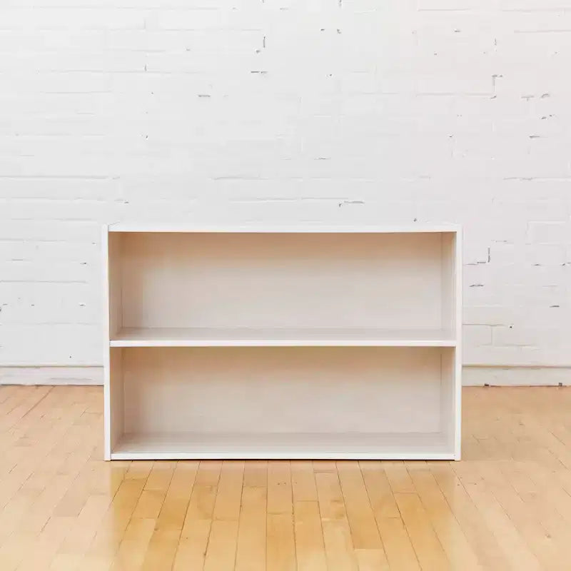 ECR4Kids Streamline 2-Shelf Single-Sided Storage Cabinet, 24in, Classroom Furniture